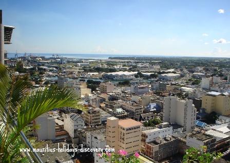 Modern Port Louis, the capital of Mauritius